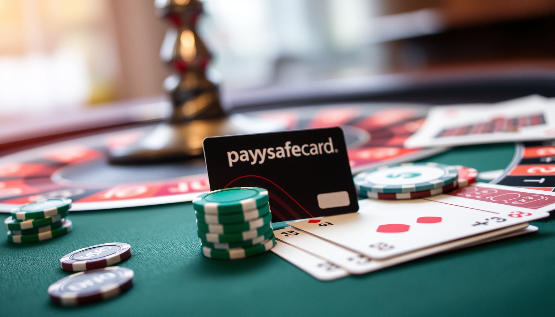 Einzahlen mit Paysafecard