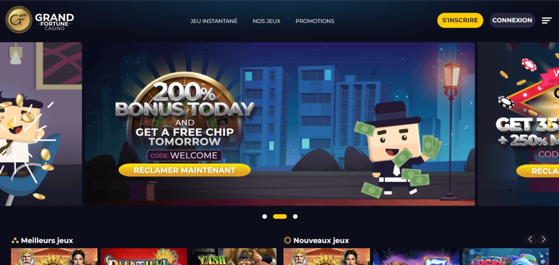 Grand Fortune interface